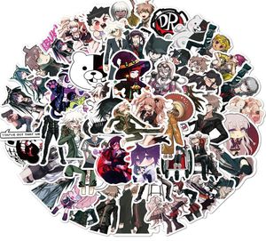 50pcspack Popular Cartoon Anime Sticker Adesivos à prova d'água para laptops de garrafa Planejador de carros Scrapbooking Cup Cup MacBook Wardrob5555595