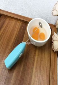 DHL Electric Milk Frother Automatyczne kremowe krem ​​do kawy mikser Elektryczne ręczne cappuccino kawa jajka beatter napój blender2728792