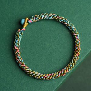 Nuova corda bracciale per nodo fortunato colorato fatto a mano Lucky Bangle per bambini Best Friends 'Best Bracklet Drop Shipping