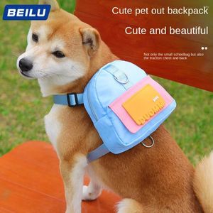 Dog Apparel Pet Backpack Cartoon Bags Outdoor Travel Dogs Bag Supplies Accessories Products Home Garden Stuff