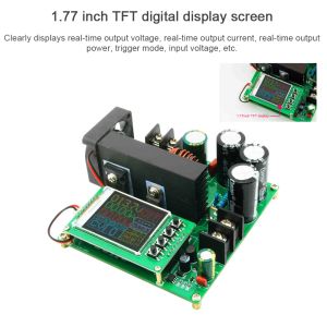 900W Boost Converter Constant Current Constant spänningsmodul Max 15A ström Hög Exakt spänningstransformatorregulator