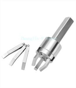 Three Claws Back Puller16/20/25/32mm Automatic Square Round Bar 3 Jaws CNC Lathes Back-Pull Extractor For Lathe Drawing Tool