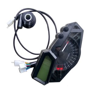 LCD Digital Motorcycle Gauge Tachometer-Kilometermesser Speedo-Messgerät für Kawasaki Ninja300 EX300 2013-2017