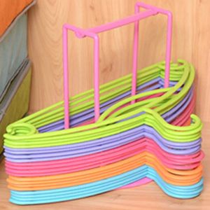 Cabide Organizer Hanger Stacker para lavanderia de armário segura cabides de cabide de roupas cabides