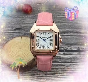 Популярные квадратные 3 Pins Womens watch