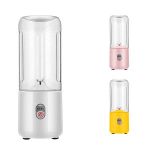 Verktyg Portable Blender Rechargeble Fresh Fruit Juice Mixer 6 Blades Electric Shake Cup Blender Smoothie Ice Crush Cup