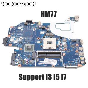 MotherBoard Nokotion NBY1111001 NB.Y1111.001 Para Acer Aspire V3571 NV56R V3571G Laptop Motherboard LA7912p HM77 DDR3 Teste completo