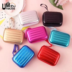 Storage Bags Mini Suitcase Earphone Cord Charging Cable USB Line Data Wire Organizer Portable Box Home Office Organization Case