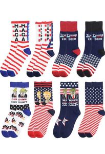 Präsident Donald Trump Socken Unisex Funny Print Erwachsener Casual Crew Socken 3D gefälschte Haare Crew Socken Hip Hop Skateboard Sock1873715