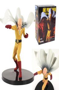 19cm Anime One Punch Man DXF Saitama Hero PVC Figura Doll Doll Modelo Colecionável Toy Kids Presente C02207732162