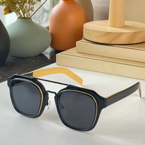 Occhiali da sole retrò doppi ponti donne occhiali da sole da sole strati acetato acetato sport designer di occhiali spr07w lettere di tendenza da sole occhiali da sole uomo bridge metal s