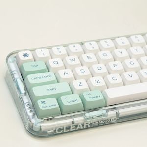 Аксессуары 133 Ключ Снежная гора Тема PBT Keycap XDA Profile Dye Сублимация