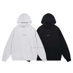 Erkek Klasik Erkekler Hoody Gevşek Hoodies Tasarımcı Kazak sweatshirt Balencigaas Paris Vücut Giyim Yüksek Kalite Özel Aşk Küçük Etiket Nakış Gevşek Kapüşonlu B OOM1