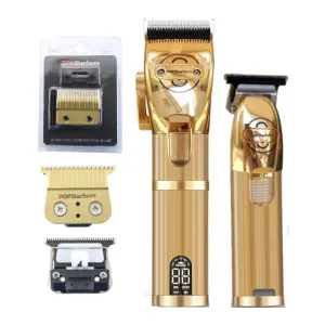 Clippers Pop Barbers Hår Clipper P800 Knivhuvud P700 Gravering Trimmer Blade P600 Knife Net Ett par professionella frisyrtillbehör