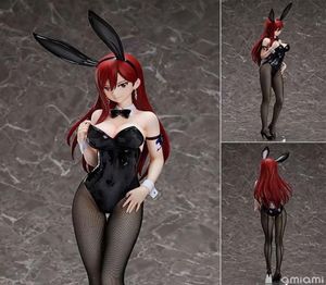 ing Fairy Tail Erza Scarlet Bunny Girl Anime Figure Sexig tjej PVC Action Figure Toys Collection Model Doll Gift LJ2009246690513