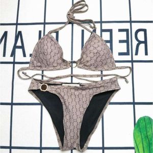 Designer Woman Bikinis Tankinis Tankinis con i costumi da bagno a lettere Crystal Summer Clothes Beach Sumping Bathing Sumps Abita