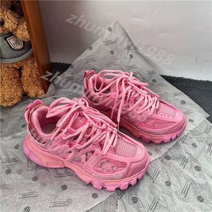 Track LED Trainers 3.0 para homens Mulheres Luxo Luxo Designer Sapas de Running Shoes Sneas de luxo Sneakers Women Paris Sneaker ZY41