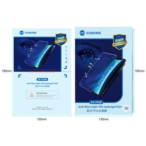 Sunshine SS 075E TPU Filme de hidrogel fosco para celulares HD Blueray Screen Protectors SS 075B 075U SS-890C Máquina de corte de filme