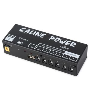 Caline CP-06+ギターエフェクトペダル電源は6つの独立した出力を提供