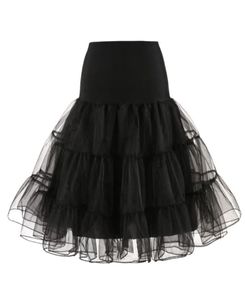 Balett spets kjolar kvinnor lång petticoat boll kjol tutu vit svart ros röd gul orange rosa lila marin himmy blå grön tulle6674783