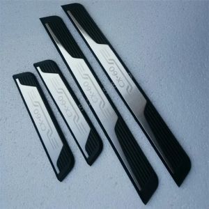 For Mazda CX-60 CX60 2022-2024 Door Sill Protector Car Accessories Auto Threshold Scuff Plate Stickers Steel Pedal Trim Styling