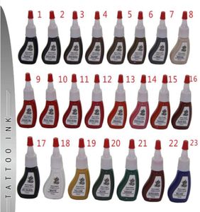 14Piecelot High quality Permanent Lip Tattoo Ink 10ML 10 Colors Eyebrow Makeup Tattoo Pigment 23 Colors Provided8461665