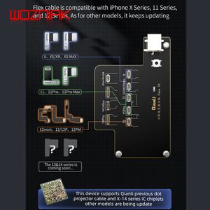 Qianli ICopy Face ID Repair Strument per iPhone X-14 Pro Max Battery Test Test Boards Transfer Vibrator Transfer EeProm Programmer