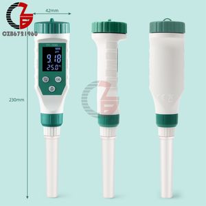 Foto di alimentari Display digitale LCD per pasta alcali MeTana per il rilevatore dell'acqua Matrix tester Acidità + retrofondo Bluetooth