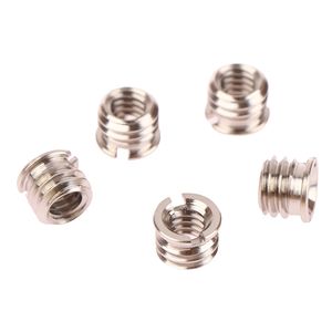 5Pcs Camera Screw Nut 1/4 To 3/8 Inch Convert Screws Standard Adapter Screw Quick Release Screw Tripod Mount Adapter Screw