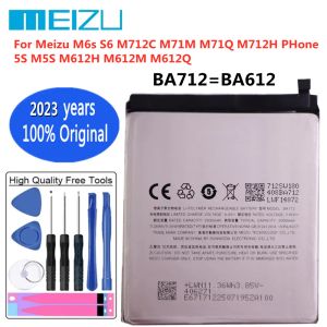2023 NUOVO BA721 BA712 BA612 BA621 BT710 Batteria originale Meizu per Meizu M6 Nota M6S Meilan S6 M5S Note5 M5 Nota M5C Batteria
