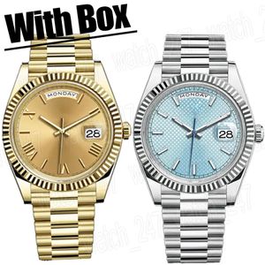 Luxury Fashion Watch Designer Automatic 2813 Movement Watches Week 41mm 36mm Luxury Watch rostfritt stål Lysande vattentät sport armbandsur menur