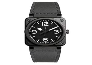 Herrklockor Quartz Watch Fashion Luxury Brand Leather Sport Men 40x40mm armbandsur HOLDER Klockor3158199
