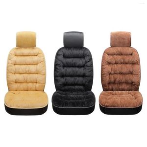 Car Seat Covers Ers Cushion Winter Warm Fit For Accessories Front Back Rear Backrest Drop Delivery Automobiles Motorcycles Interior Otcob
