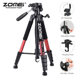 Tripods Zomei Travel Camera Tripod z 360 stopni panorama fotografi