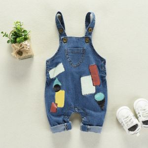 Trousers IENENS Kids Baby Girls Clothes Clothing Pants Jumpers Jeans Overalls Toddler Infant Boy Playsuit Dungarees Trousers 1 2 3 Years