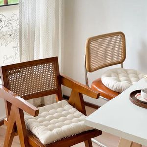 Подушка японская минималистская квадратная квадратная сидень