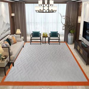 Carpetes J2121 Quarto doméstico de tapete minimalista moderno
