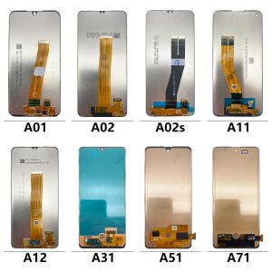 Wyświetlacz LCD i zestaw digitizeru dotykowego dla Samsung A01 A02 A02S A11 A12 A31 A51 A71 LCD czujnik