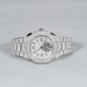 Luxury Looking Fully Watch Iced Out For Men woman Top craftsmanship Unique And Expensive Mosang diamond 1 1 5A Watchs For Hip Hop Industrial luxurious 5624