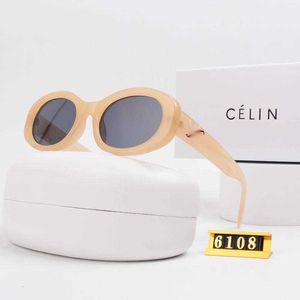 Ceil UV400 6108 Sonnenbrille 2024 Neues Geschäft Heißverkaufte Frauendesignerin Sinien Outdoor Beach Sonnenbrille AAAAA CEL CEL