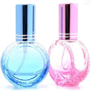 Storage Bottles Wholesale 10ml Spray Fine Mist Glass With Sprayer & Colorful Perfume Bottle