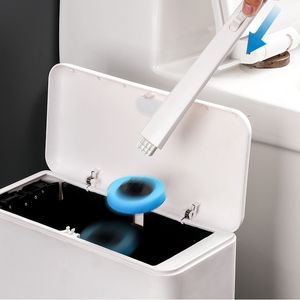IZEFS JEST STRUNK toaletowy z jednorazowym narzędziem do czyszczenia na głowie szczotki z płynnymi akcesoriami łazienkowymi Zestawami akcesoriów łazienkowych