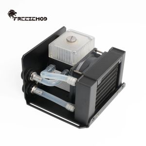 Kylning Freezemod Medical Small Laser Beauty Instrument Industrial Water Cooling Cooling Module Single Fan. Slmzbb