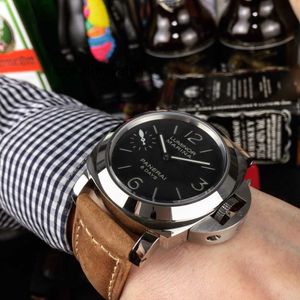Lyx för Mens Mechanical Watch Automatic Sapphire Mirror Storlek 47mm 13mm Importerat Rubber Watchband varumärke Italien Sport armbandsur KPKB