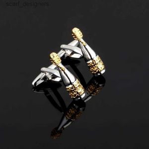 Cuff Links Moda Moda de alta qualidade BUFFLINK REDO GRANHELHA DE BRANCHA DE SHOPE Links