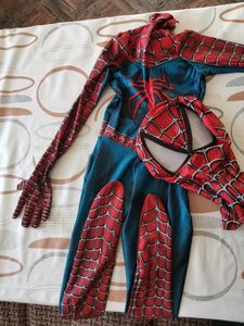 Traje clássico de aranha raimi adultos adultos crianças de super -herói traje zentai traje halloween bodysacut homem meninos