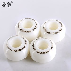 4pcs 52x32mm kaykay tekerlekleri Longboard Wheels 100a Düşük Gürültülü Yıpranma Dayanıklı Yol Alanı Paten Silindir