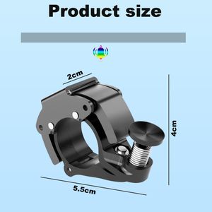 Rowerowy dzwonek aluminiowy stop 100db MTB rowerowy róg przenośny dźwięk dla bezpieczeństwa