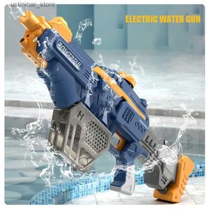 Sand Play Water Fun Free Shipping Electric Water Gun Powerful Water Blasters Squirt Guns Large-capacity Water Tank Summer Swimming Pool Outdoor Toy L47