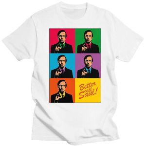 Besser Saul T -Shirt für Männer Hamlin Hamlin und McGill Novelty T -Shirt Goodman Drama Legal TV -Serie Camisetas Großhandel